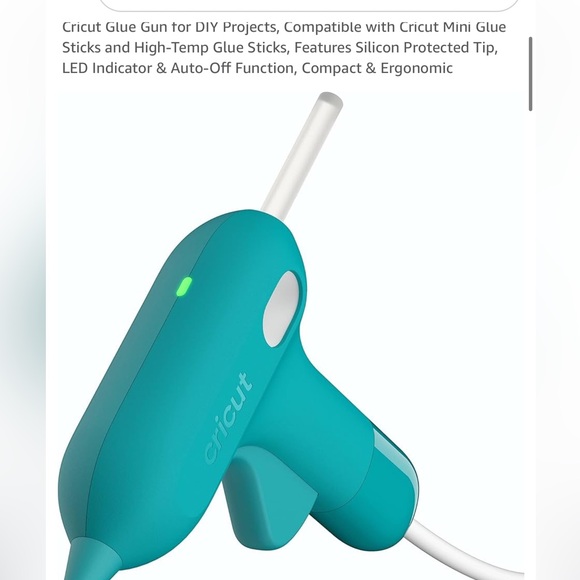 Cricut Glue Gun for DIY Projects, Compatible with Cricut Mini Glue Sticks - Picture 2 of 2